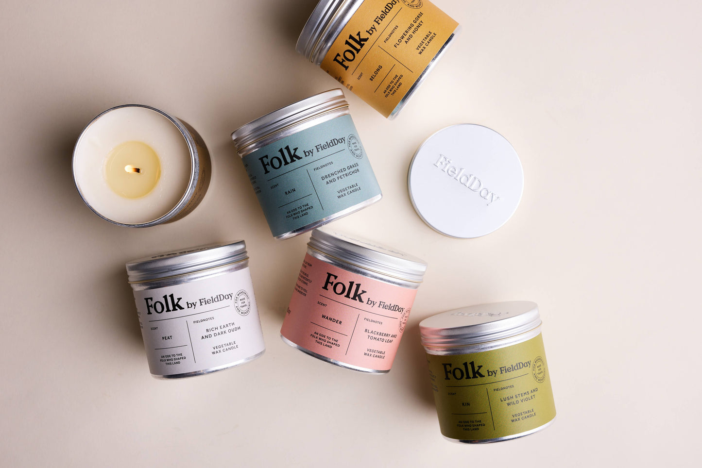 Folk Scented Candle - Wander