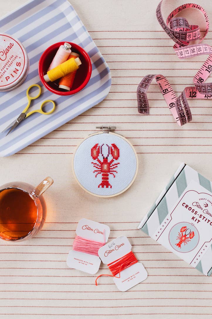 Lobster - Cross Stitch Kit