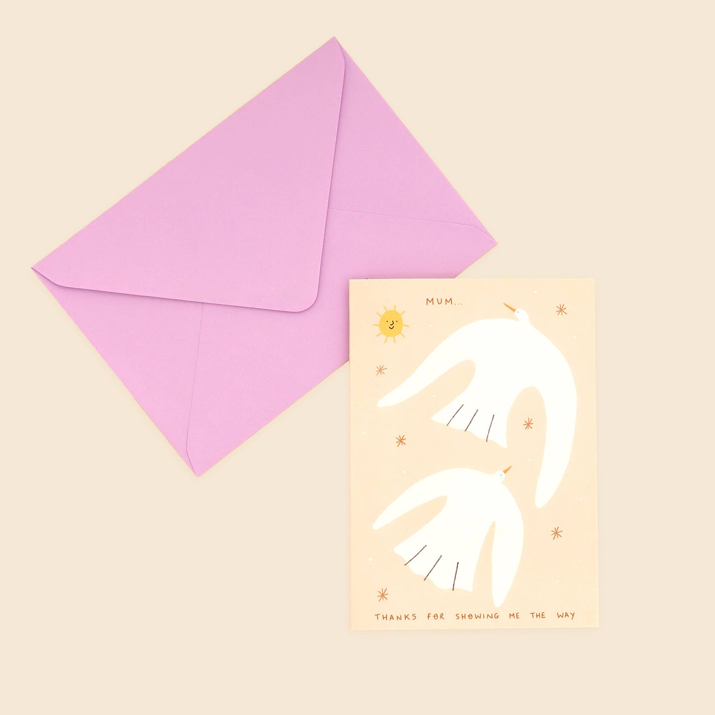 Card - Mum... Thanks For Showing Me The Way