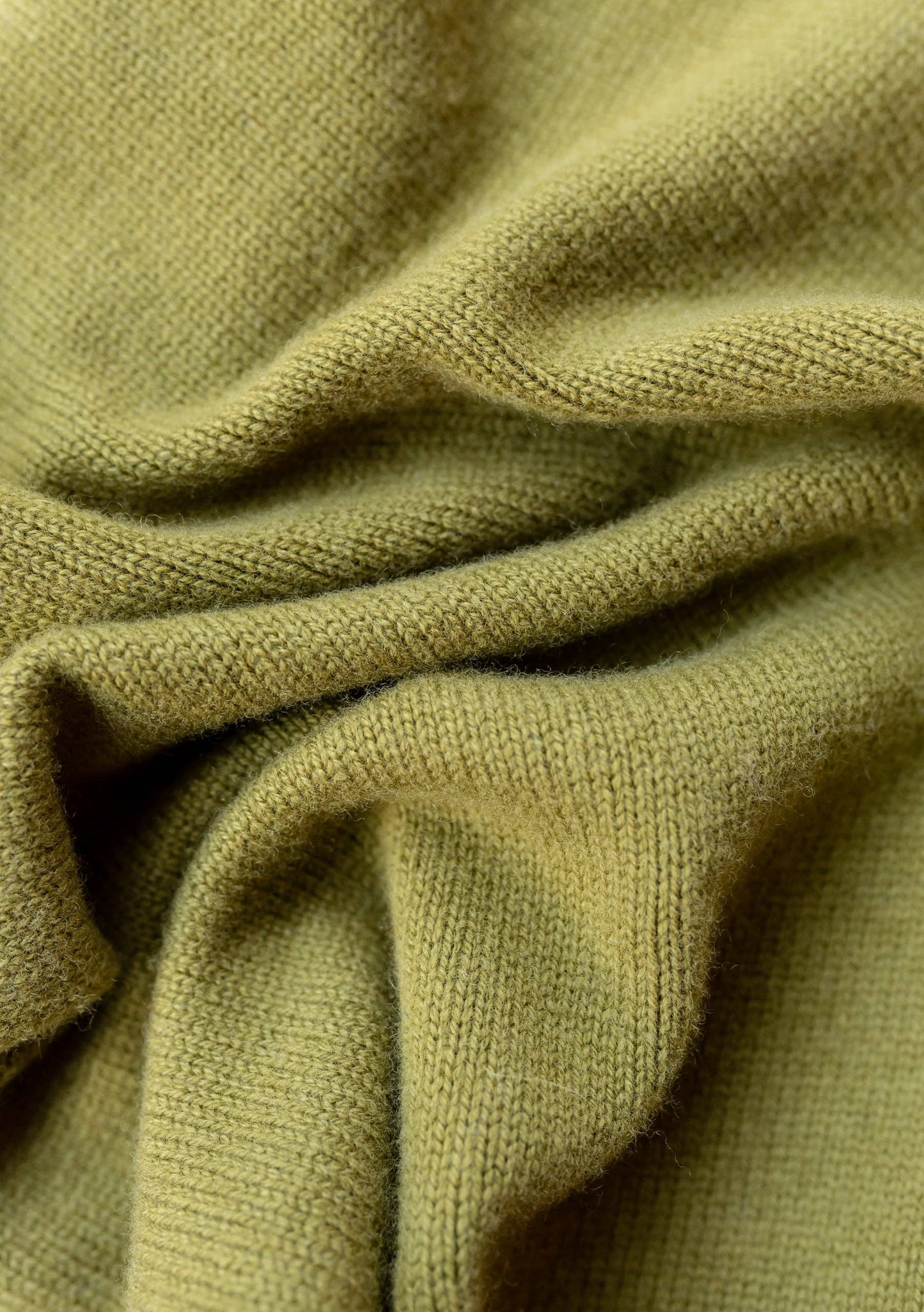 Merino Triangle Scarf - Olive