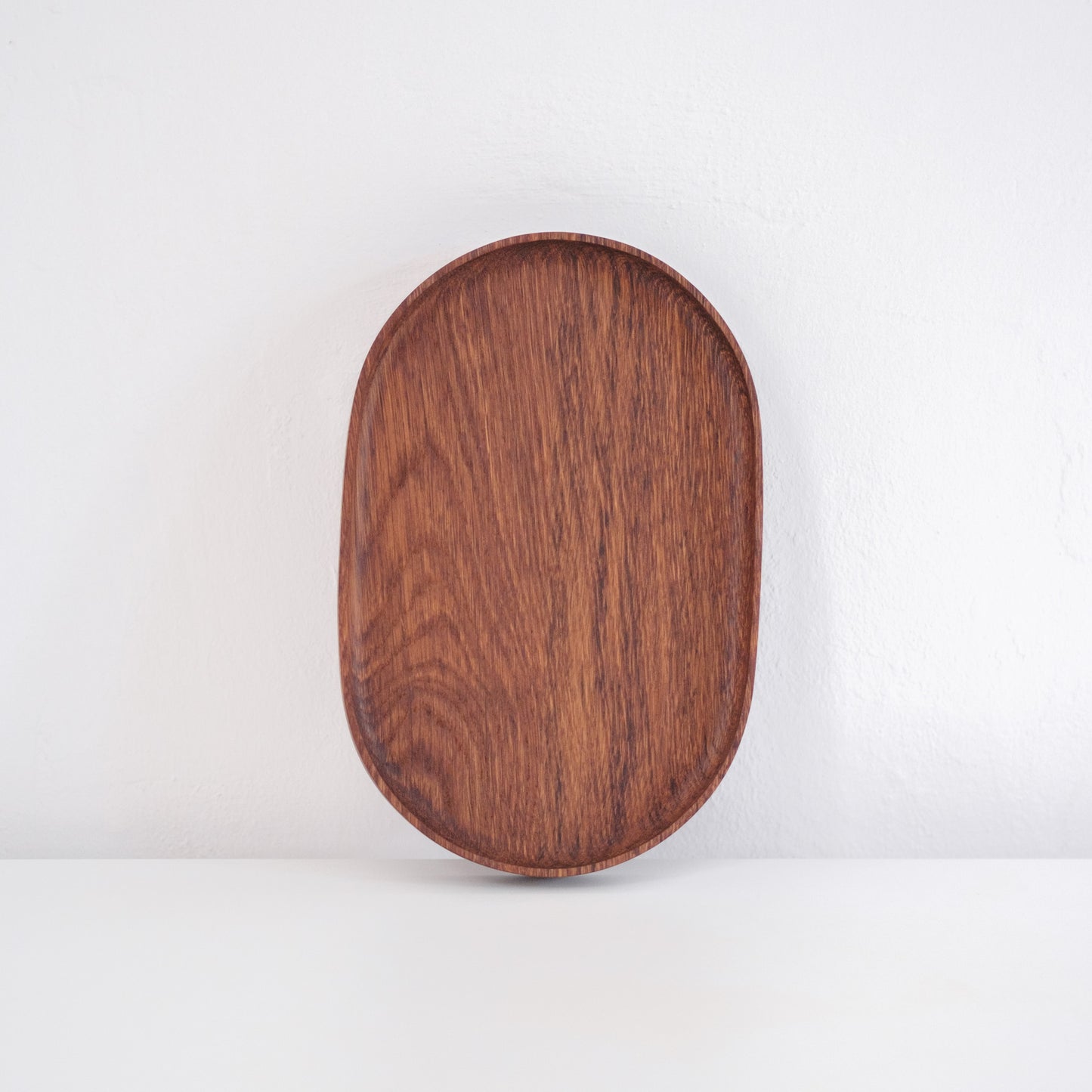 Oval Tray - Dark Oak