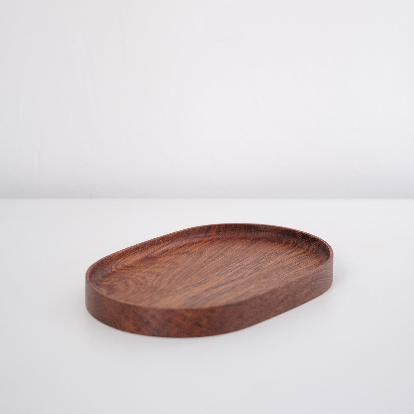 Oval Tray - Dark Oak