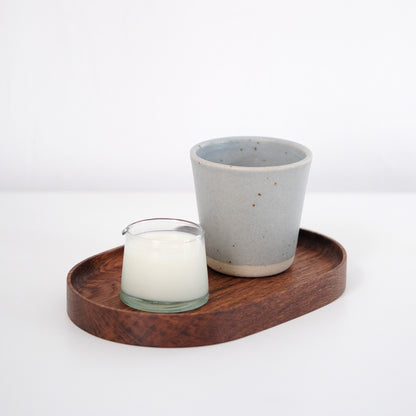 Recycled Glass Creamer - Clear