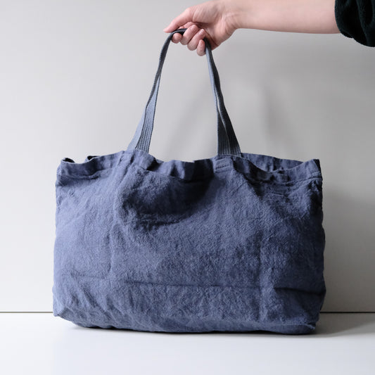 Linen Bag - Indigo