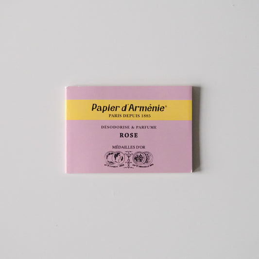 Papier d’Arménie Incense - Rose