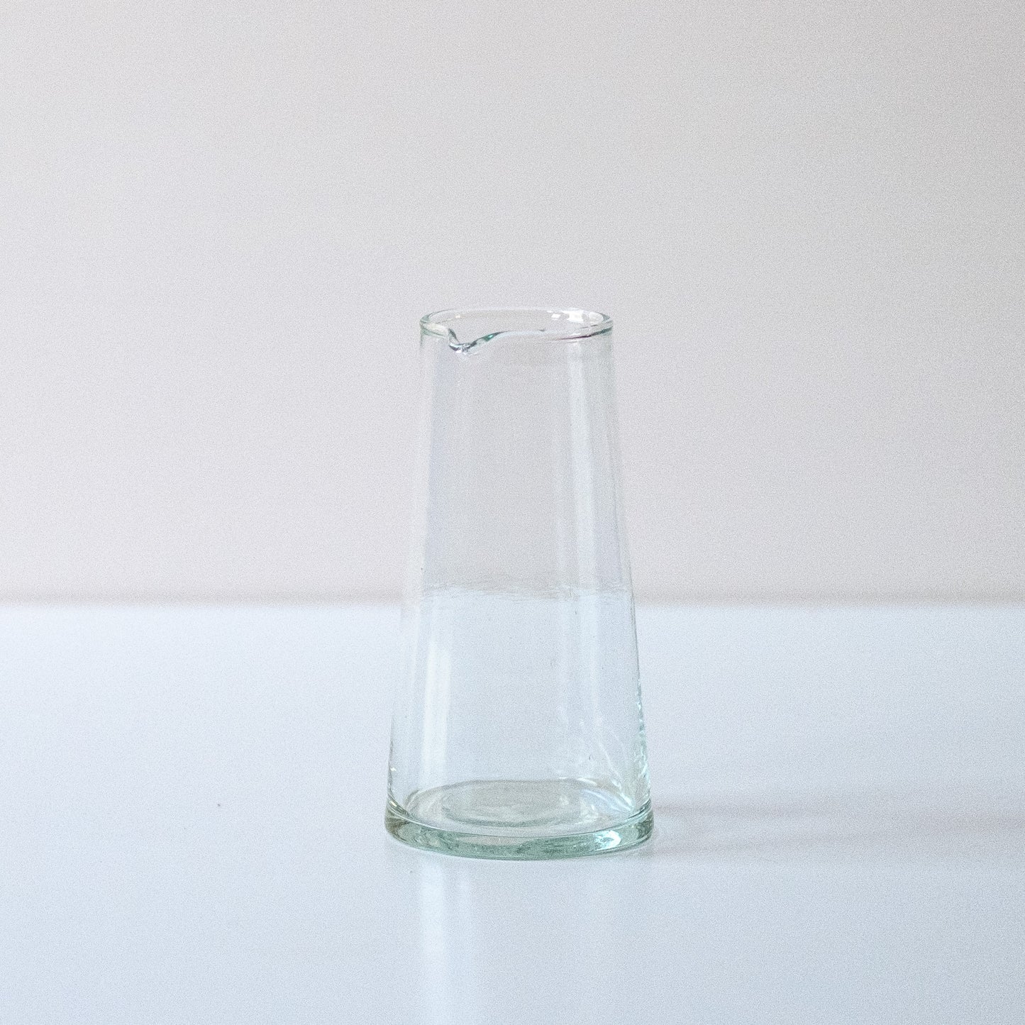 Recycled Glass Jug - Clear