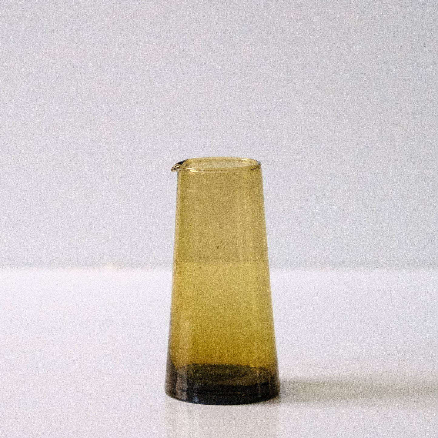 Recycled Glass Jug - Amber