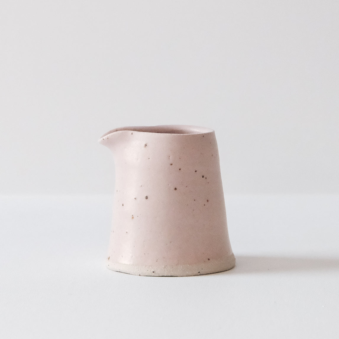 Milk Jug - Feldspar Pink & Speckle