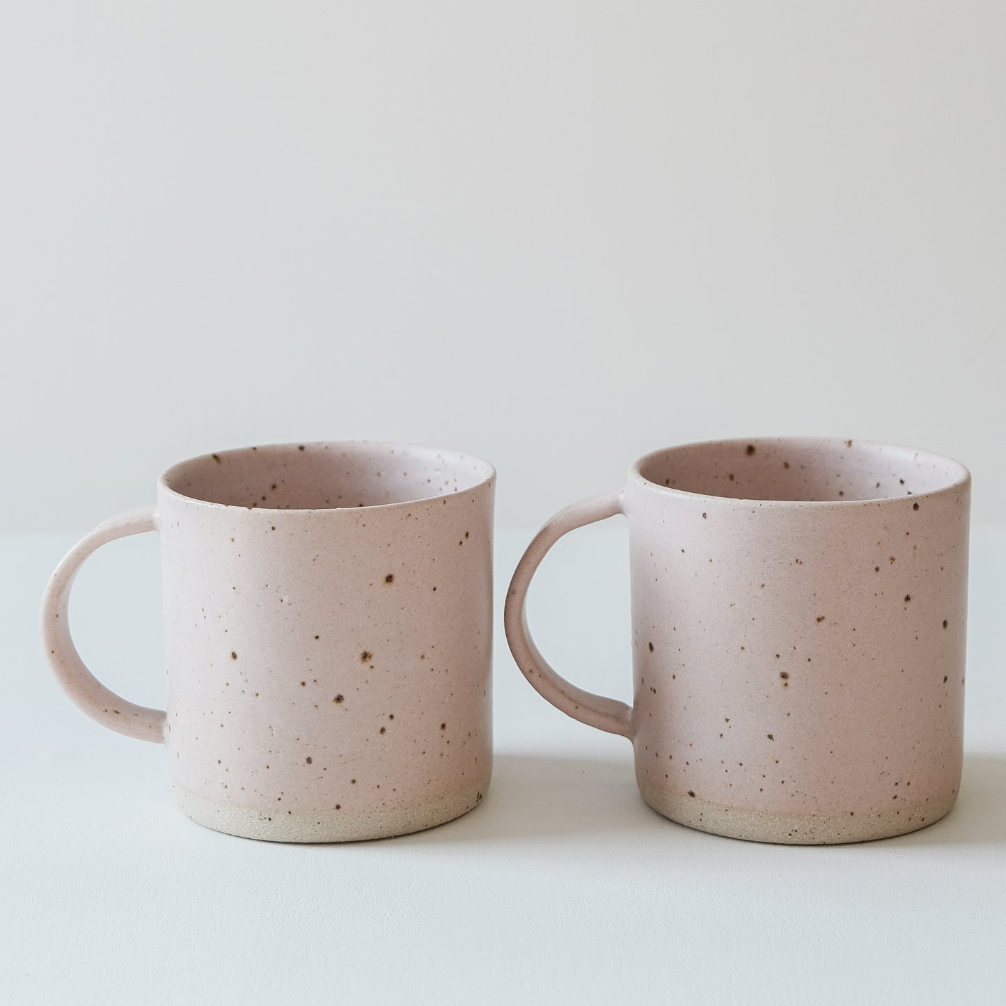 Feldspar Pink & Speckled Mugs - Set of 2 SECONDS