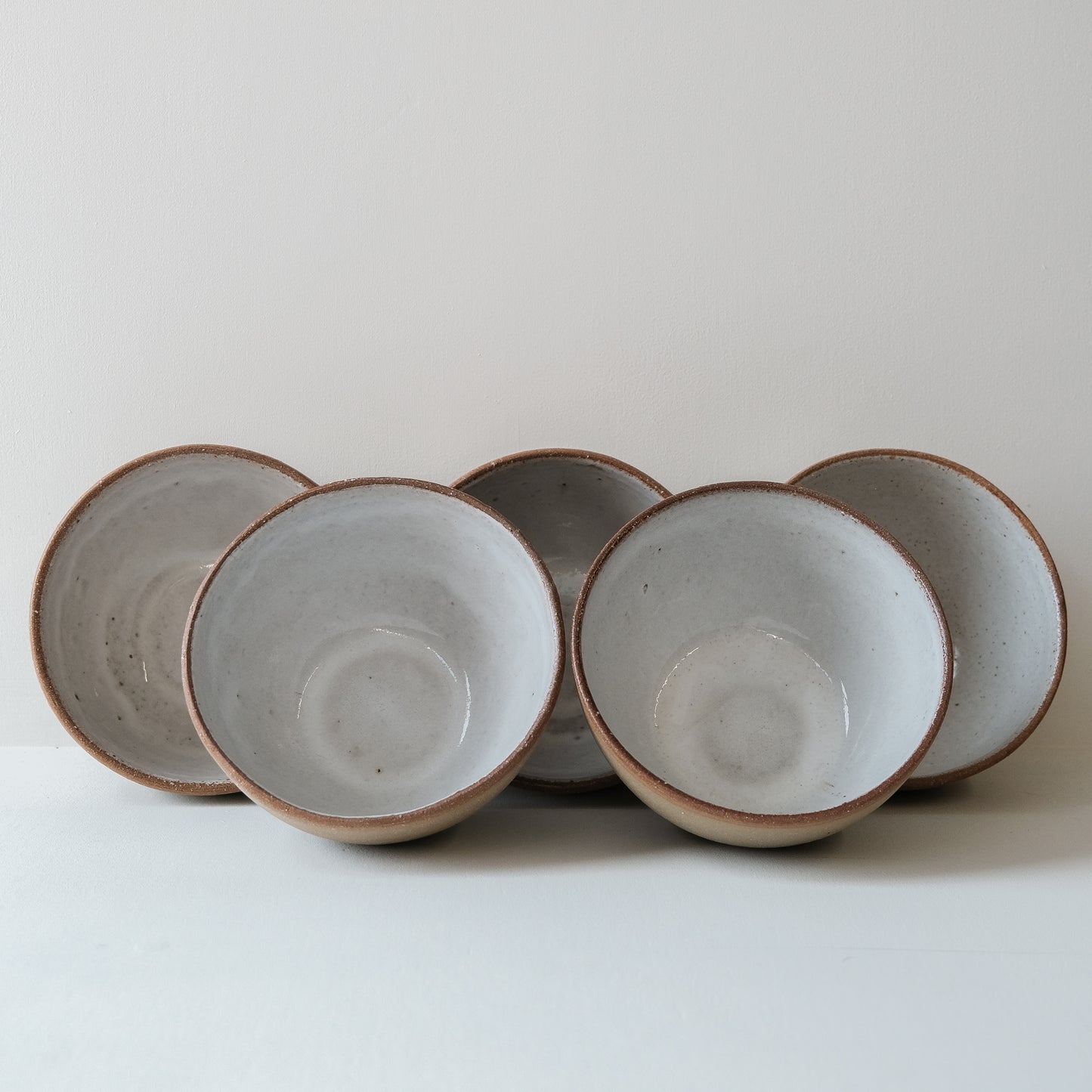 Everyday Cereal Bowl Oat - Set of 5 SECONDS - DOR & TAN