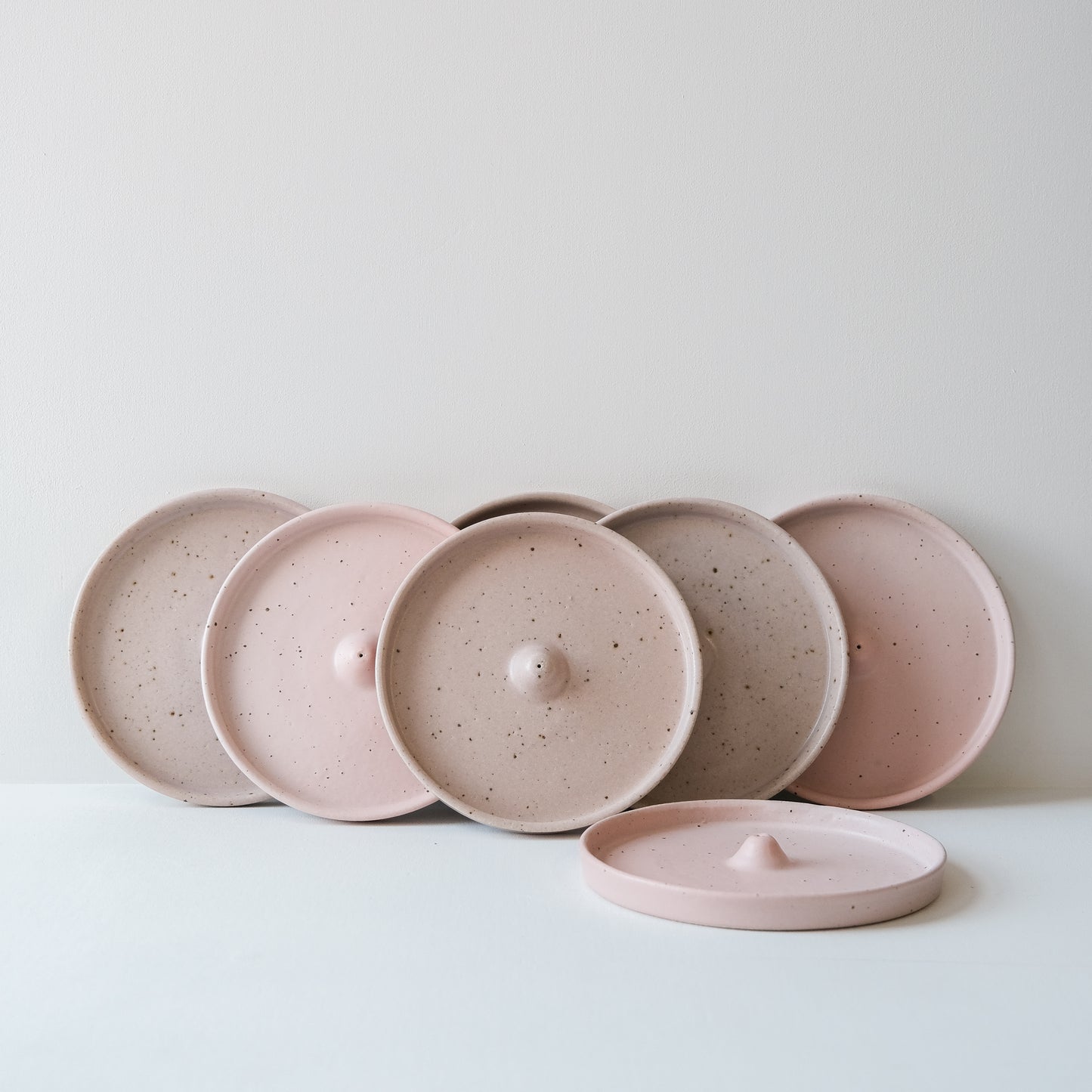 Incense Holder Feldspar Pink & Speckle - SECONDS