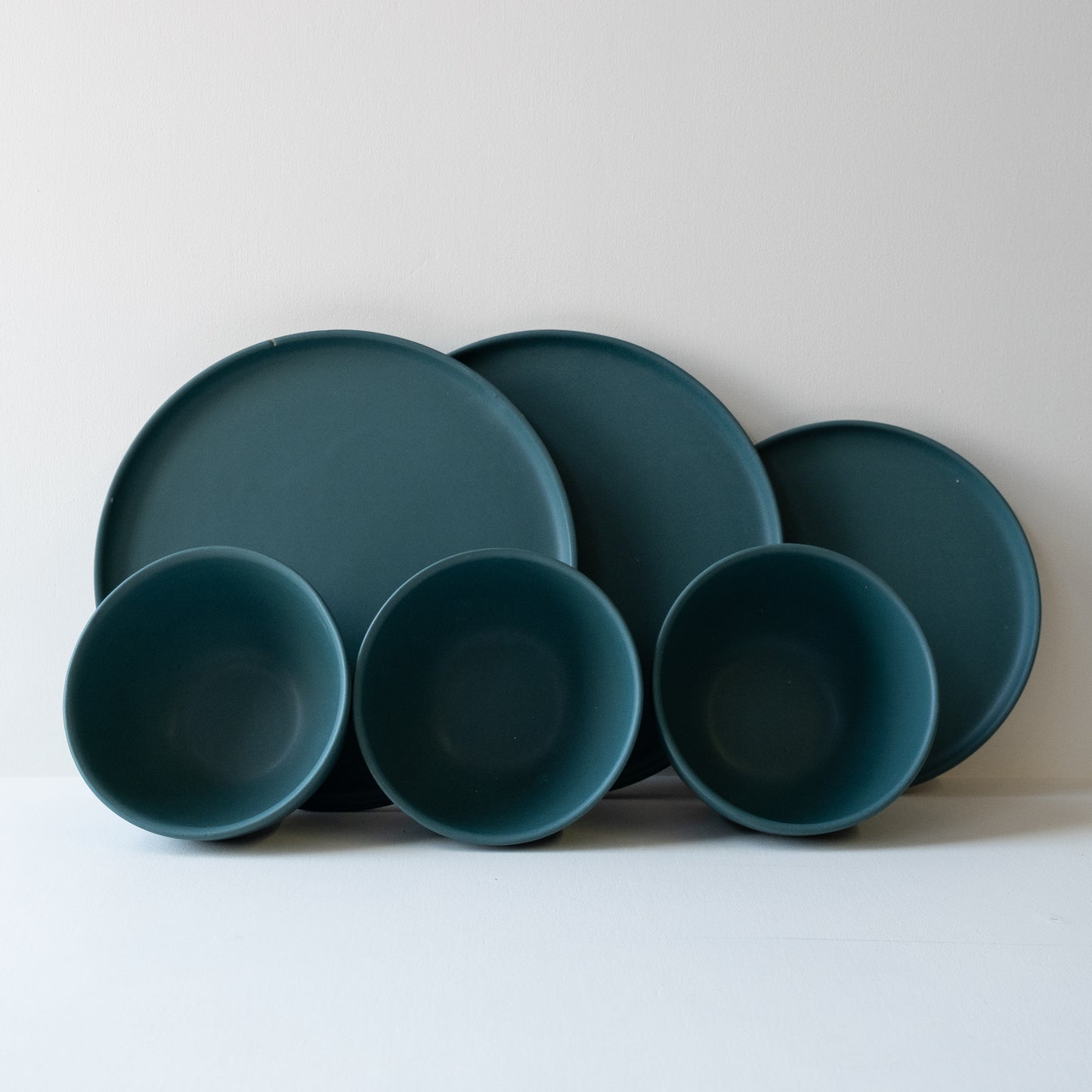 Set of Everyday Dinnerware Nori Green - Set of 6 SECONDS