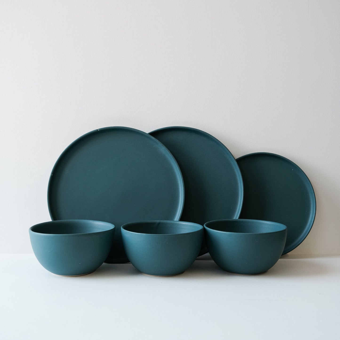 Set of Everyday Dinnerware Nori Green - Set of 6 SECONDS