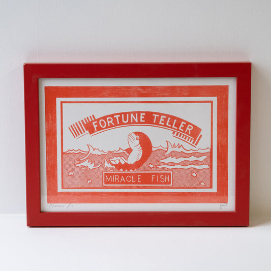 Miracle Fish - Riso Art Print