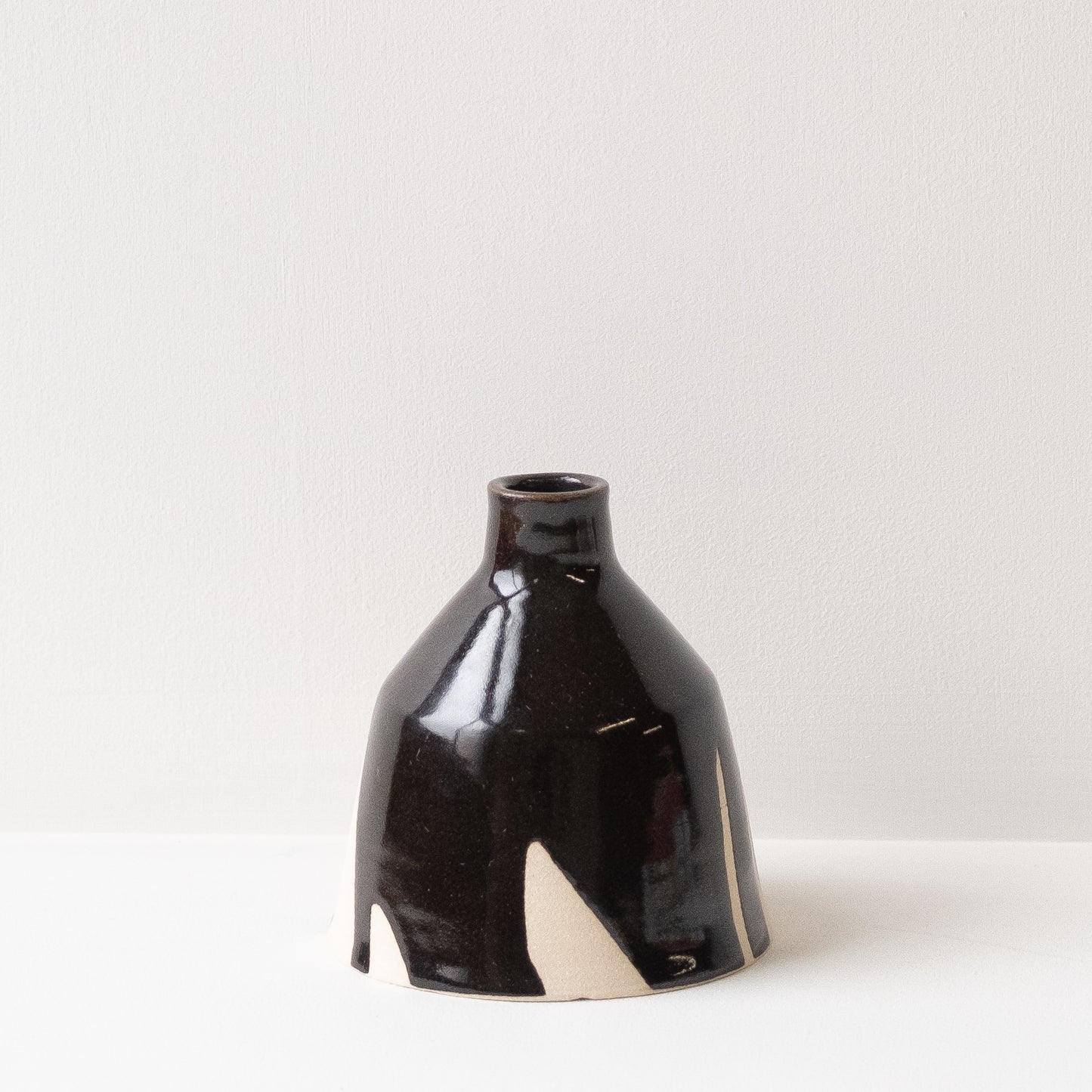 Tenmoku Bud Vase