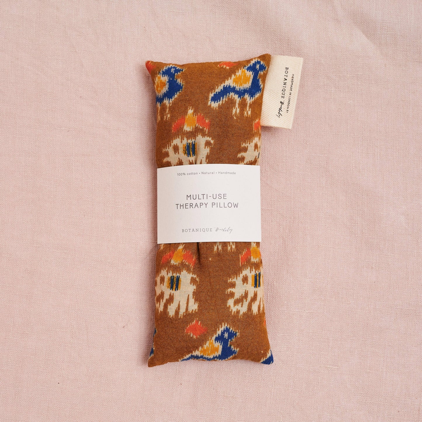Multi-Use Lavender Eye Pillow - Block Printed Birds
