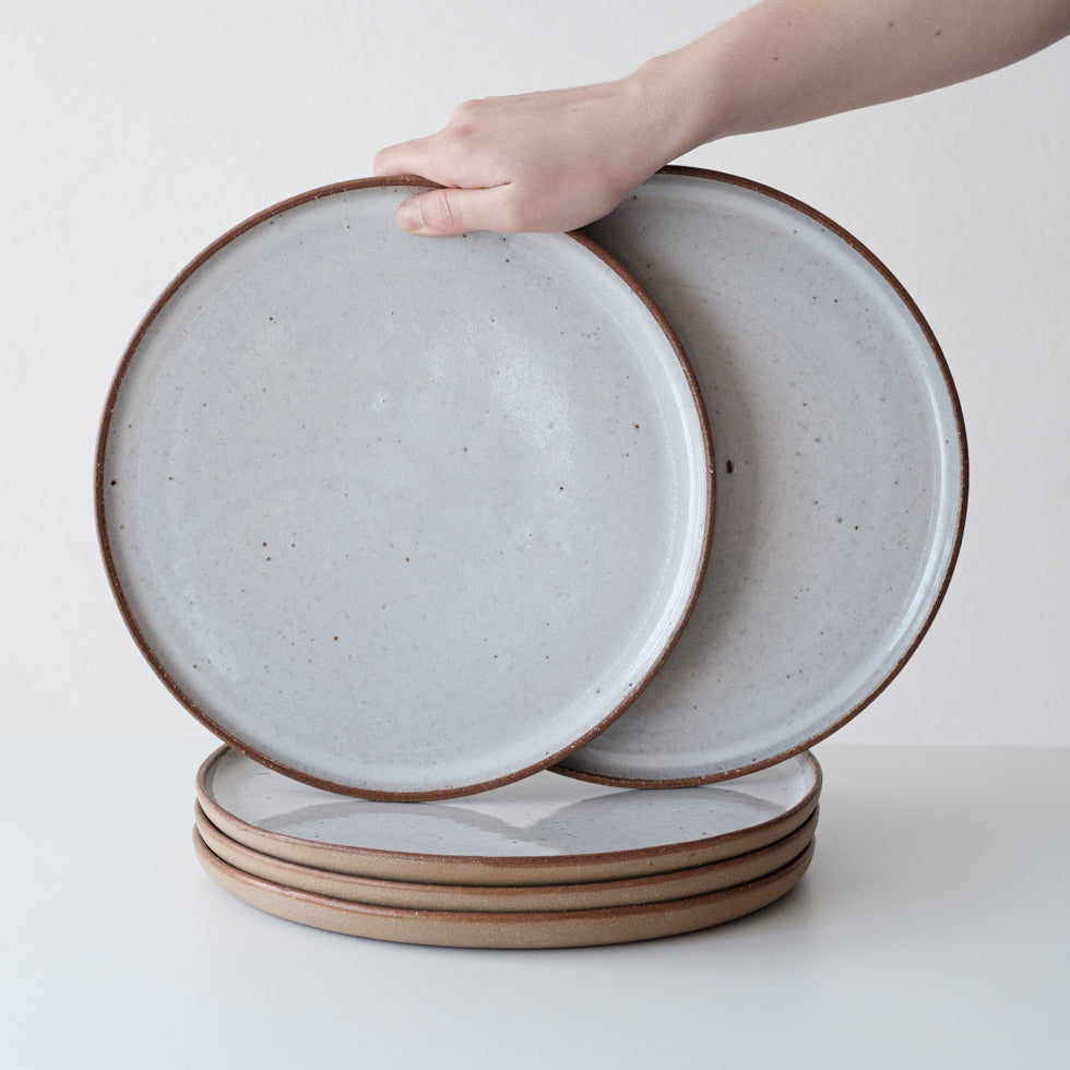 Everyday Dinner Plates Oat - Set of 6 (SECONDS) - DOR & TAN