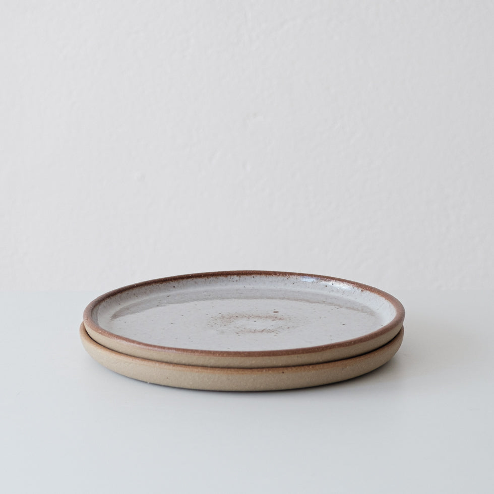 Everyday Side Plates Oat - Set of 2 (Seconds)