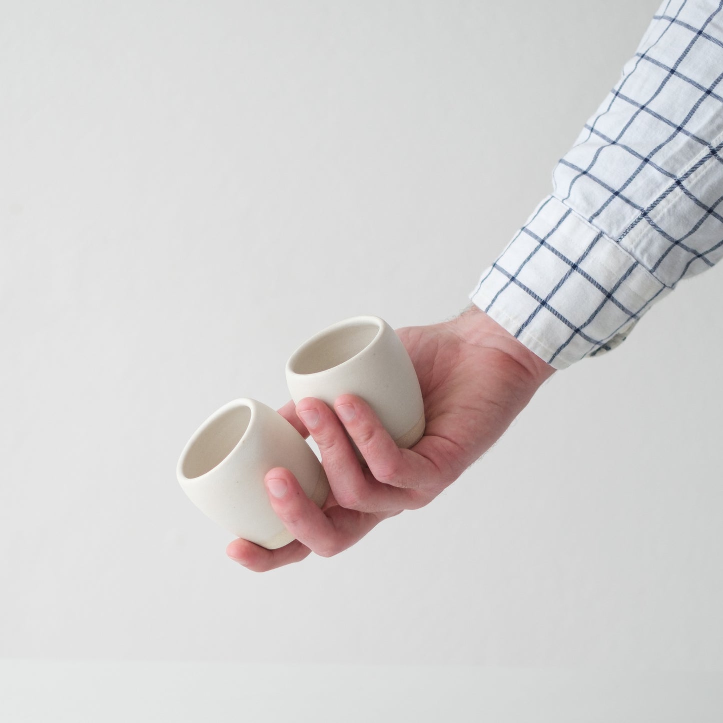 Espresso Cups - Matte White