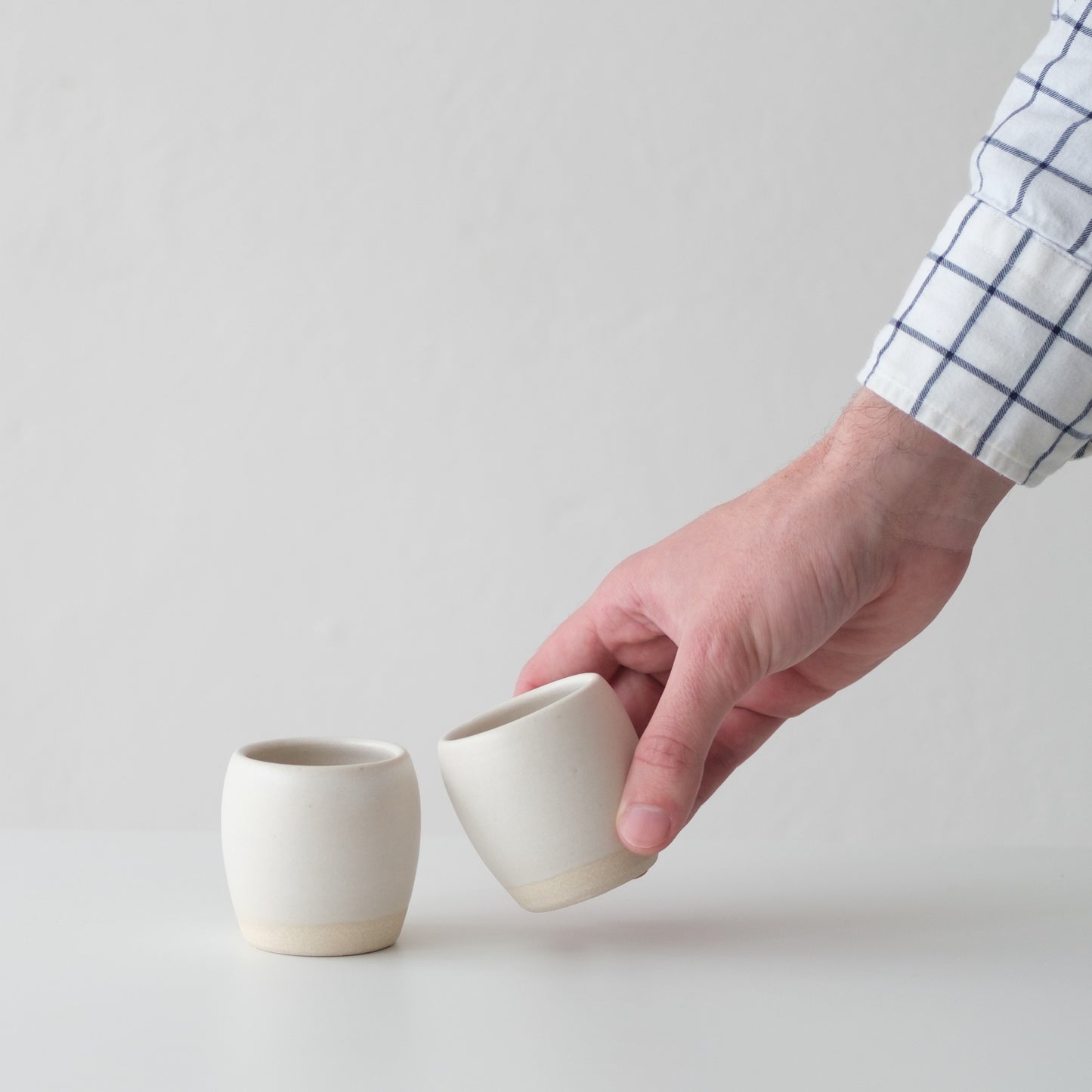 Espresso Cups - Matte White