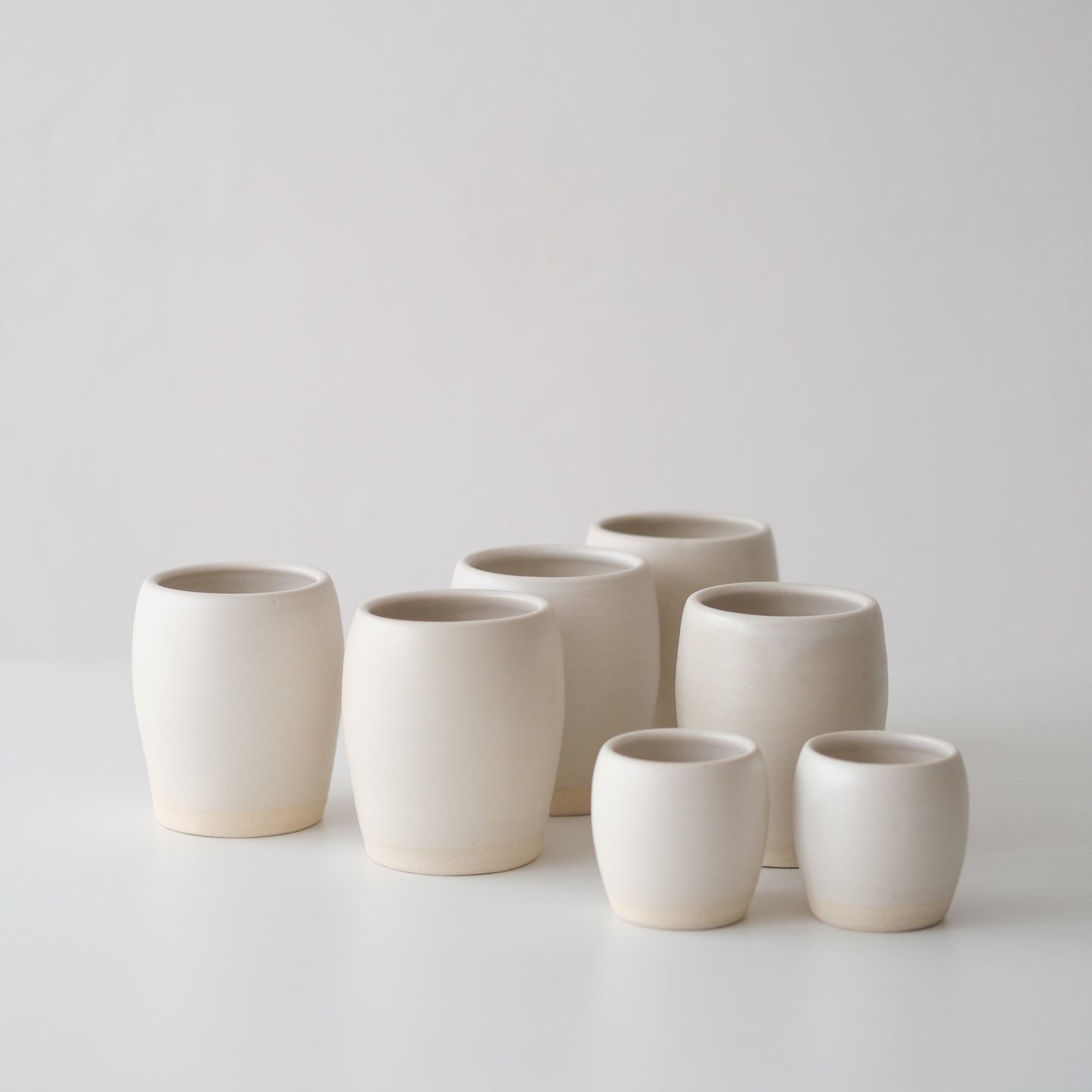 Espresso Cups - Matte White