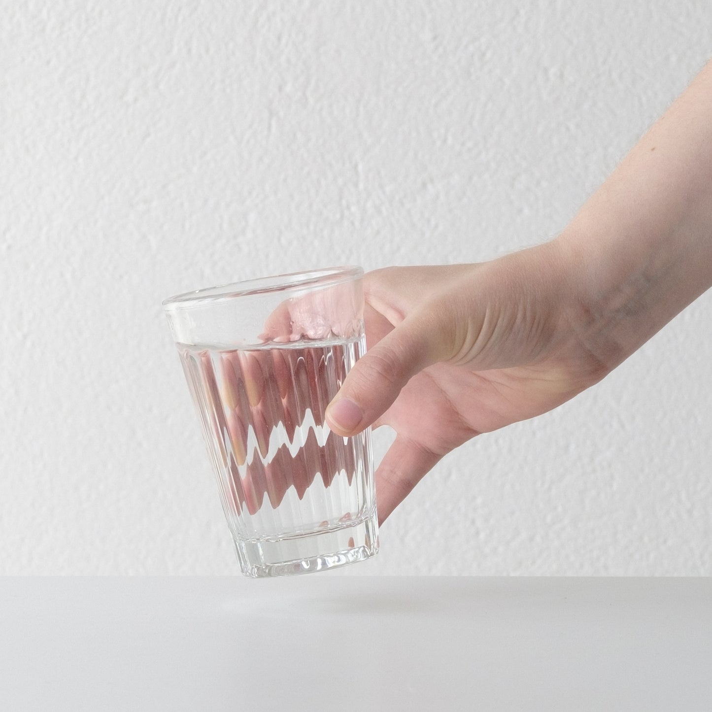 Faceted Water Glass