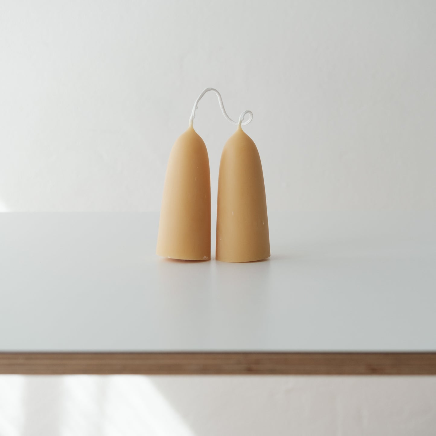 Beeswax Candle Stubby - Set of 2