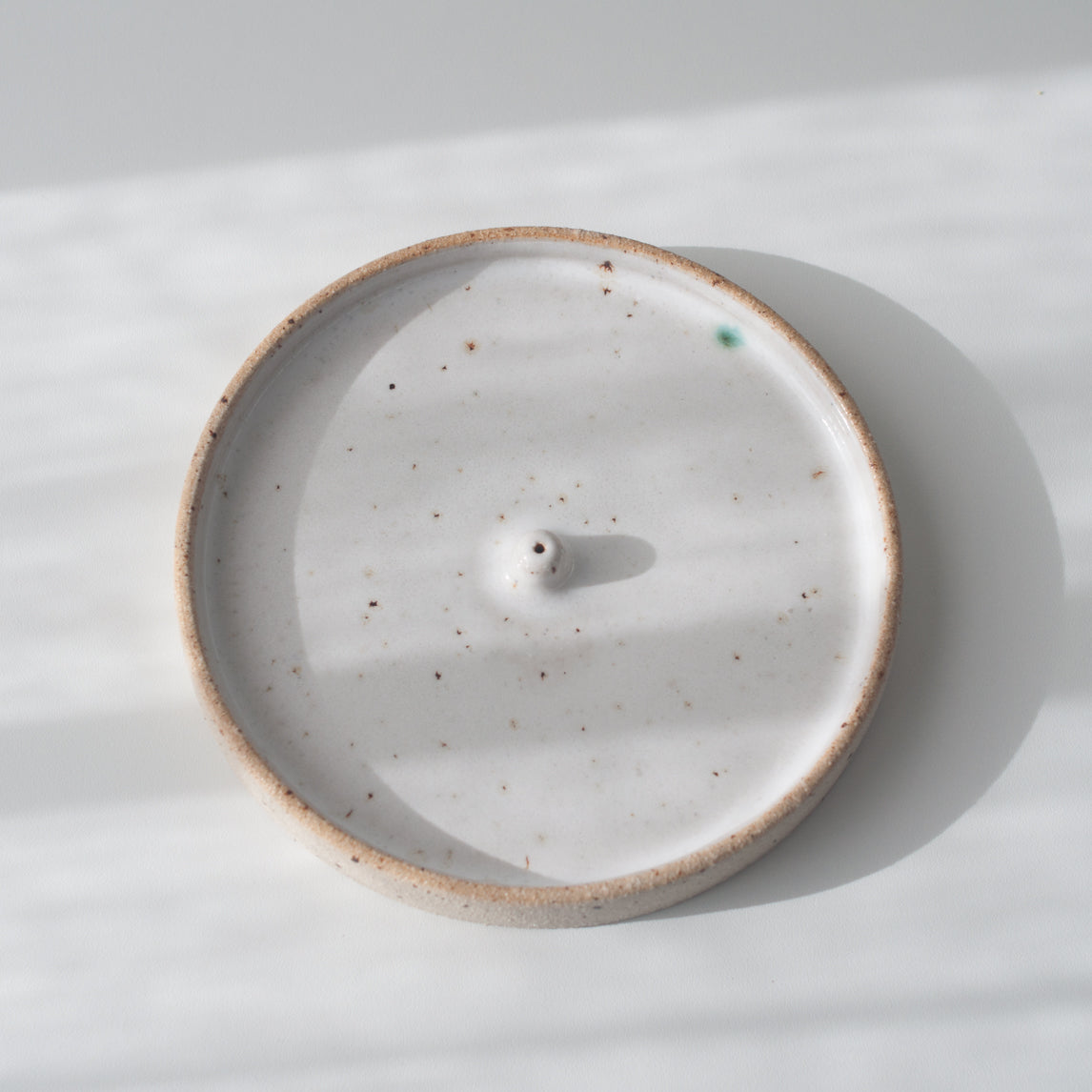 SECONDS Incense Holder - Speckled, Incense Holder - DOR & TAN | Contemporary Handmade Tableware
