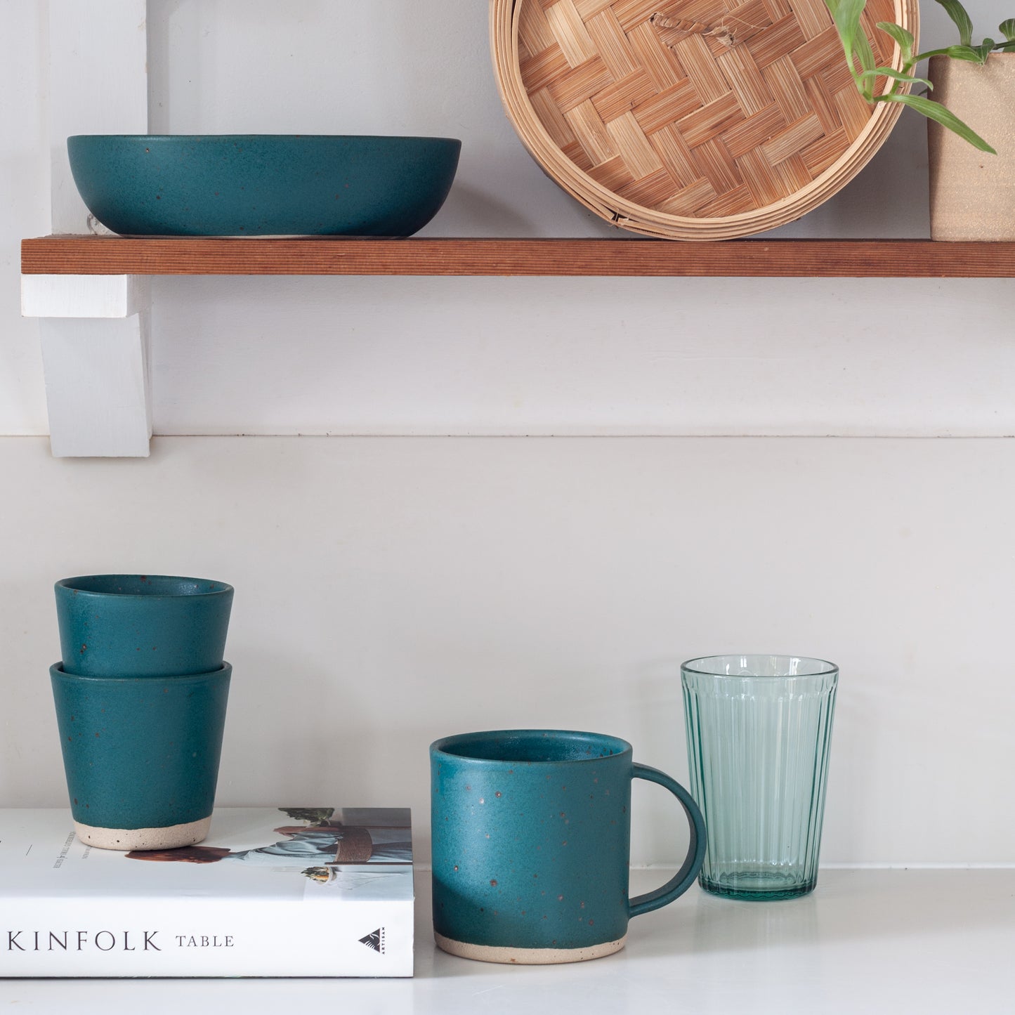 Everyday Pasta Bowl - Nori Green & Speckle