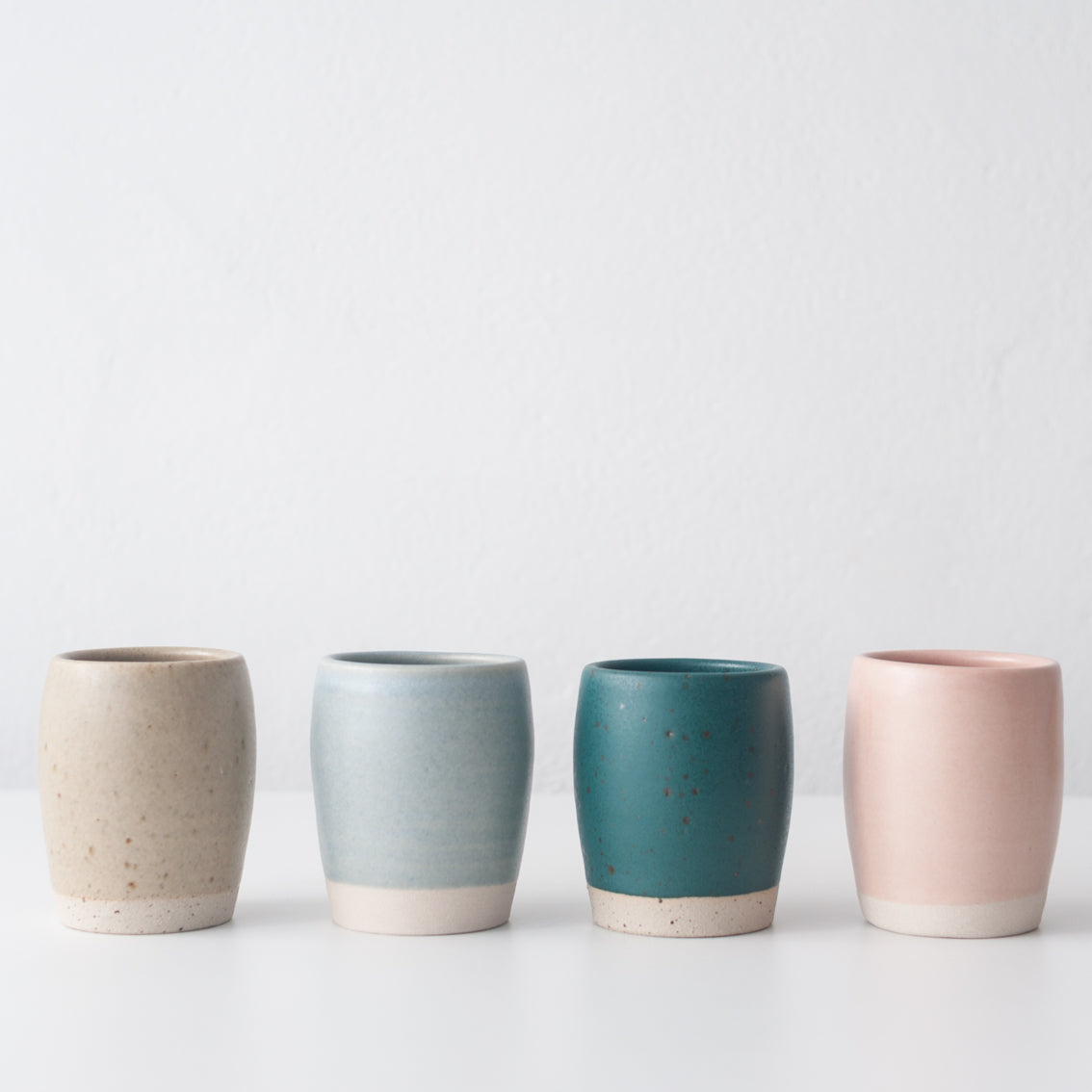 Tumbler - Feldspar Pink, Tea Bowl - DOR & TAN | Contemporary Handmade Tableware