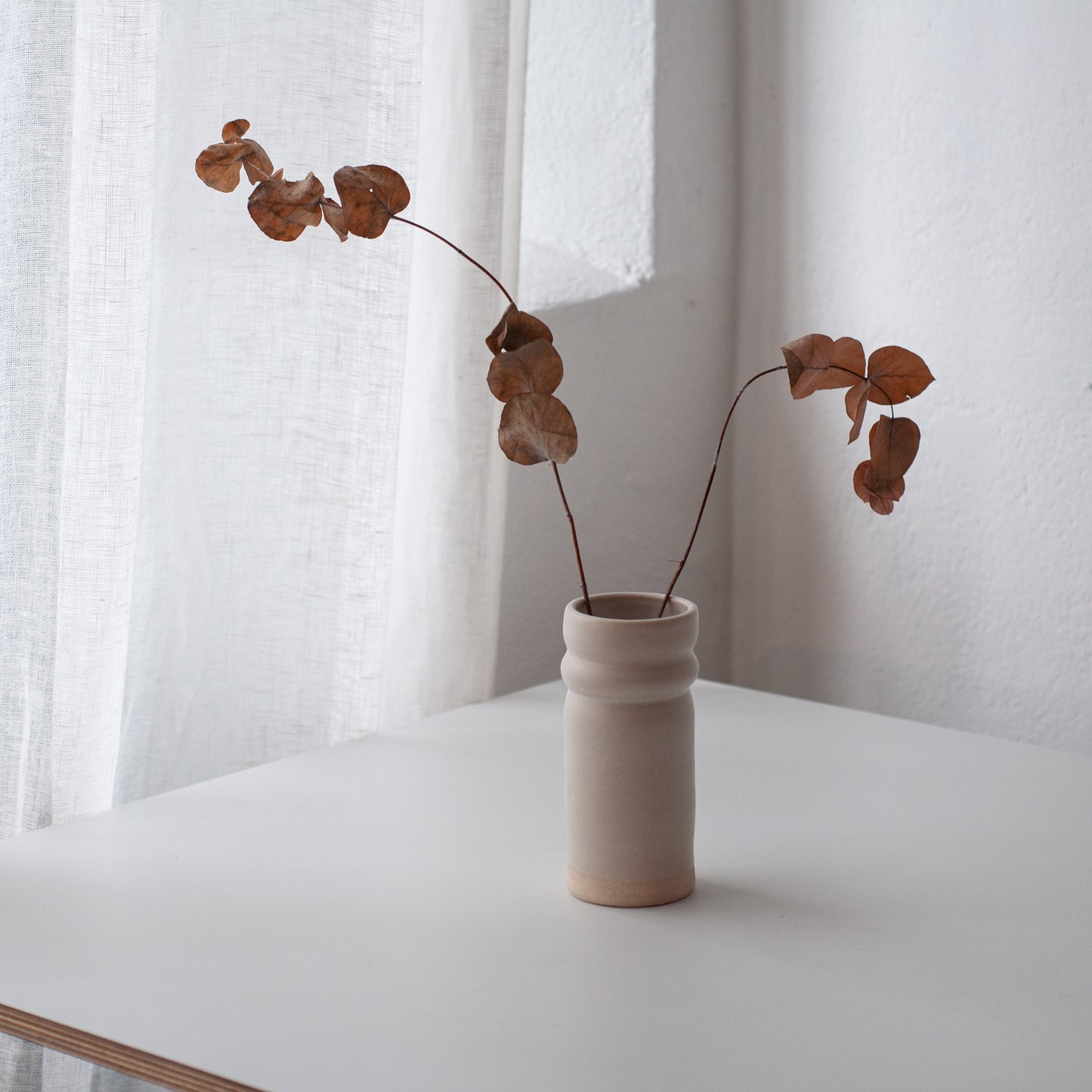 Stem Vase - Matte White