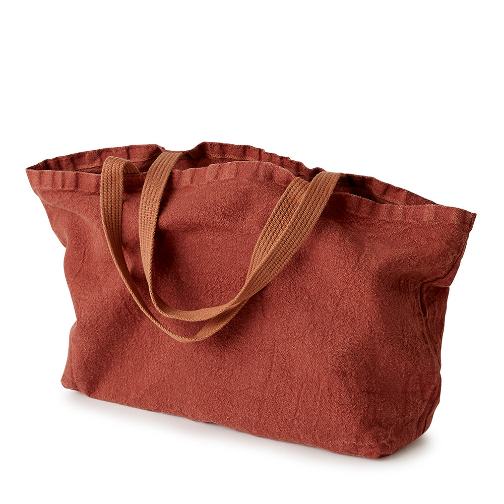 Linen Bag - Brick