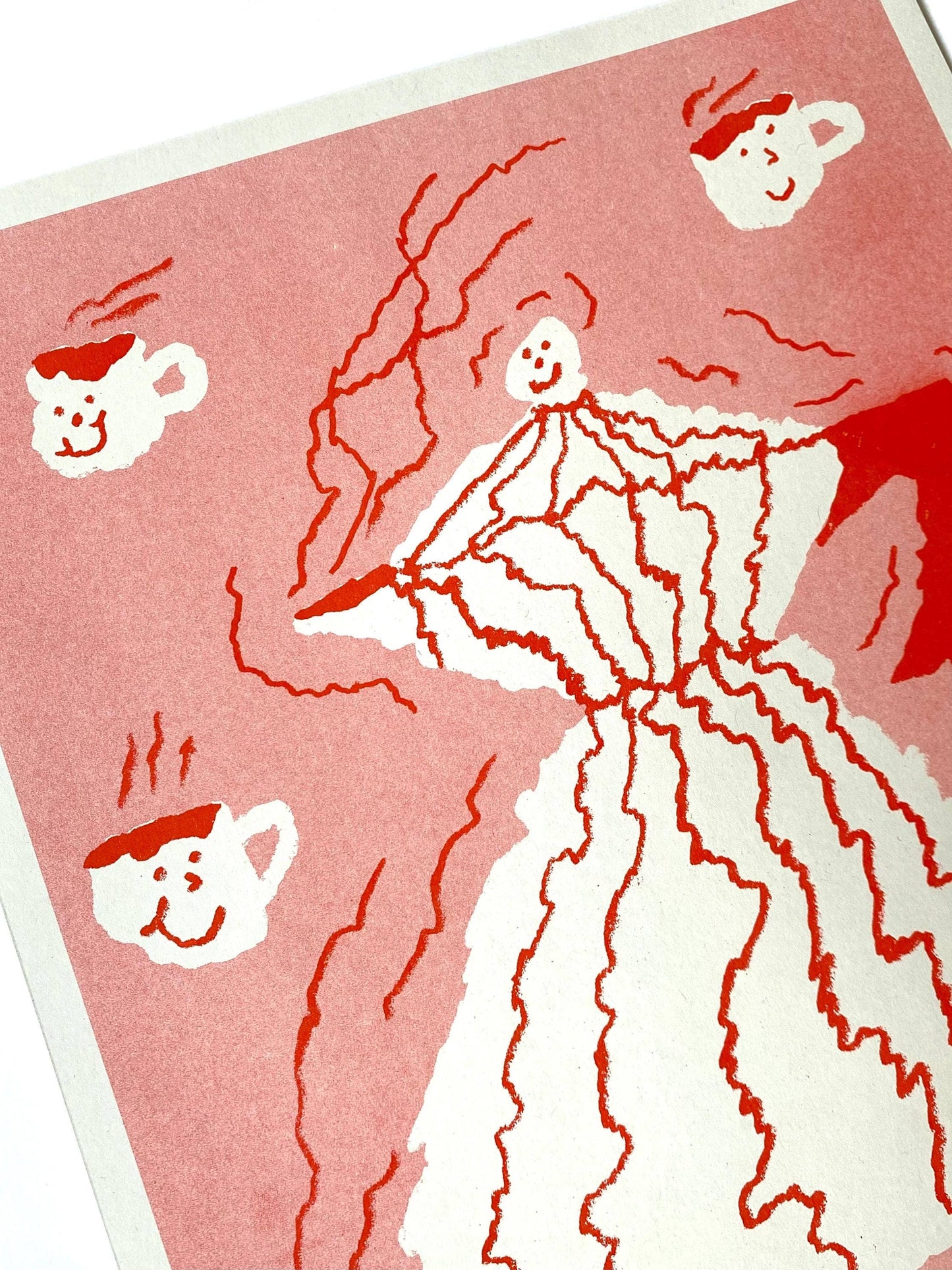 Riso print (A3) - Coffee Shakez