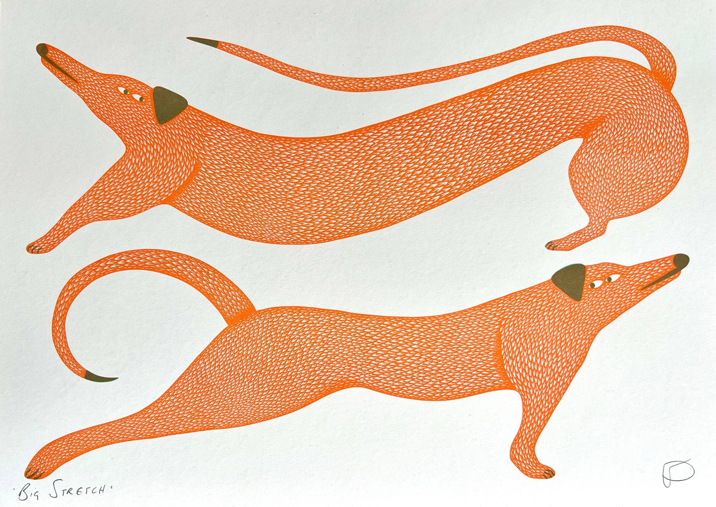 Riso Print - Big Stretch