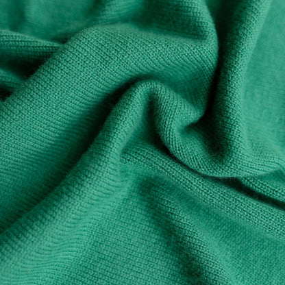 Merino Triangle Scarf - Green