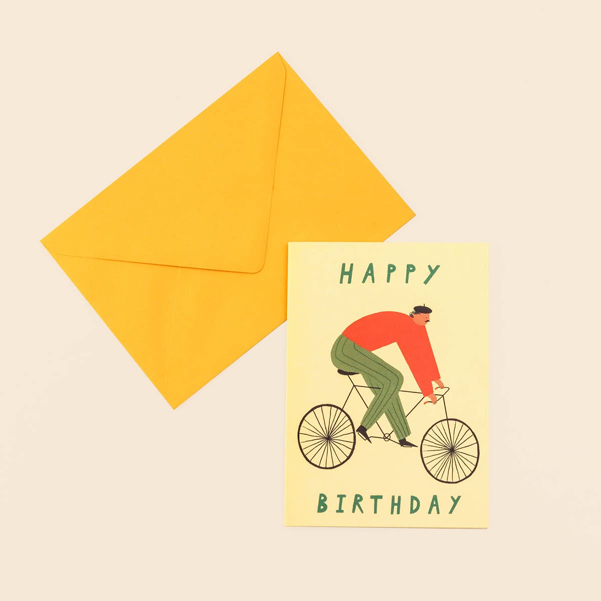 Card - Cyclist Happy Birthday