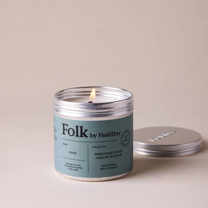 Folk Scented Candle - Rain