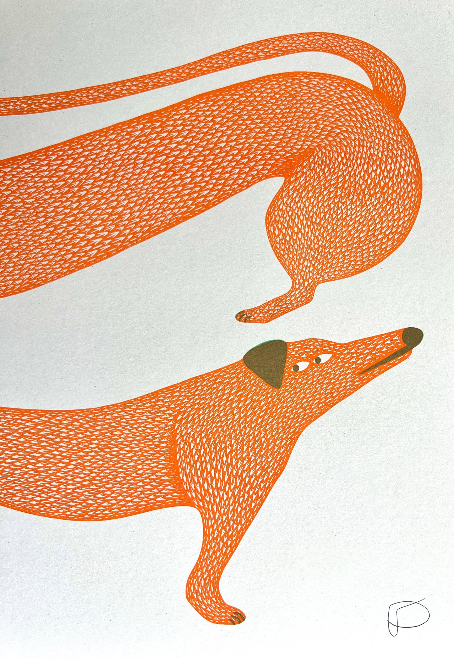 Riso Print - Big Stretch