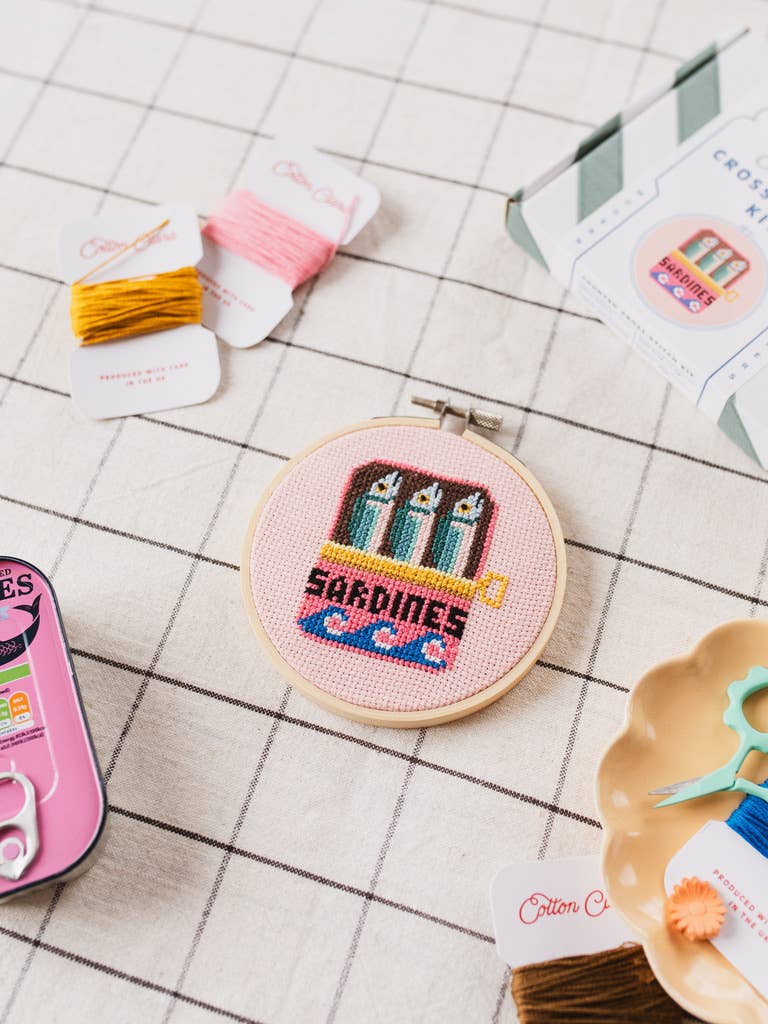 Sardines - Cross Stitch Kit