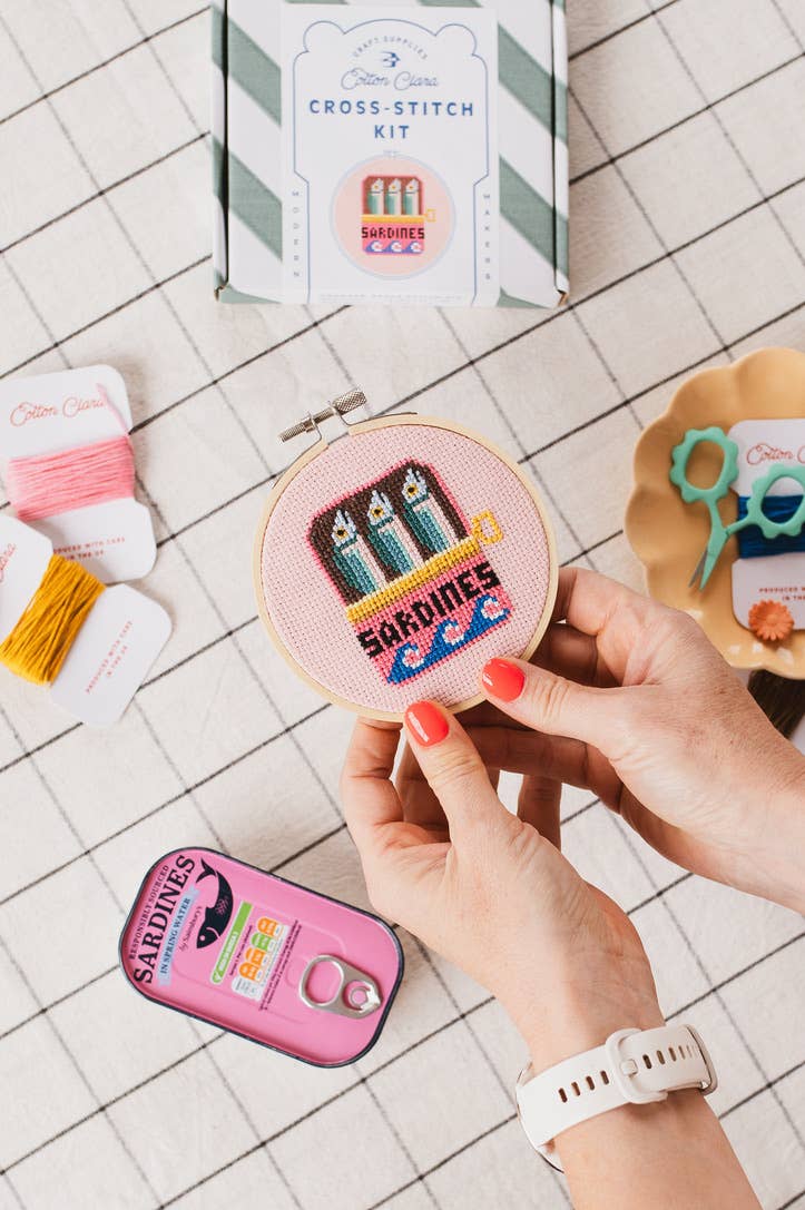 Sardines - Cross Stitch Kit