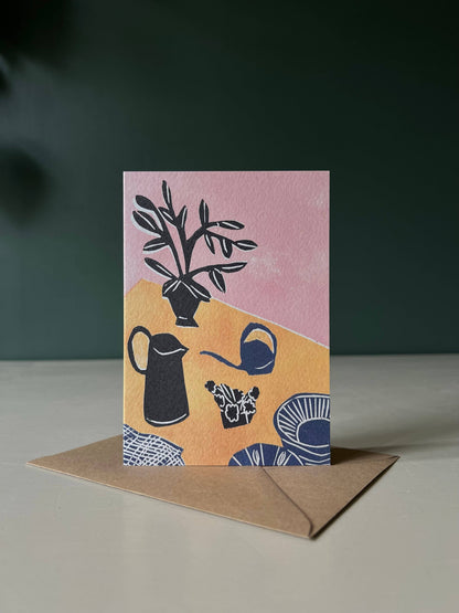 Greeting Card - Table Still Life