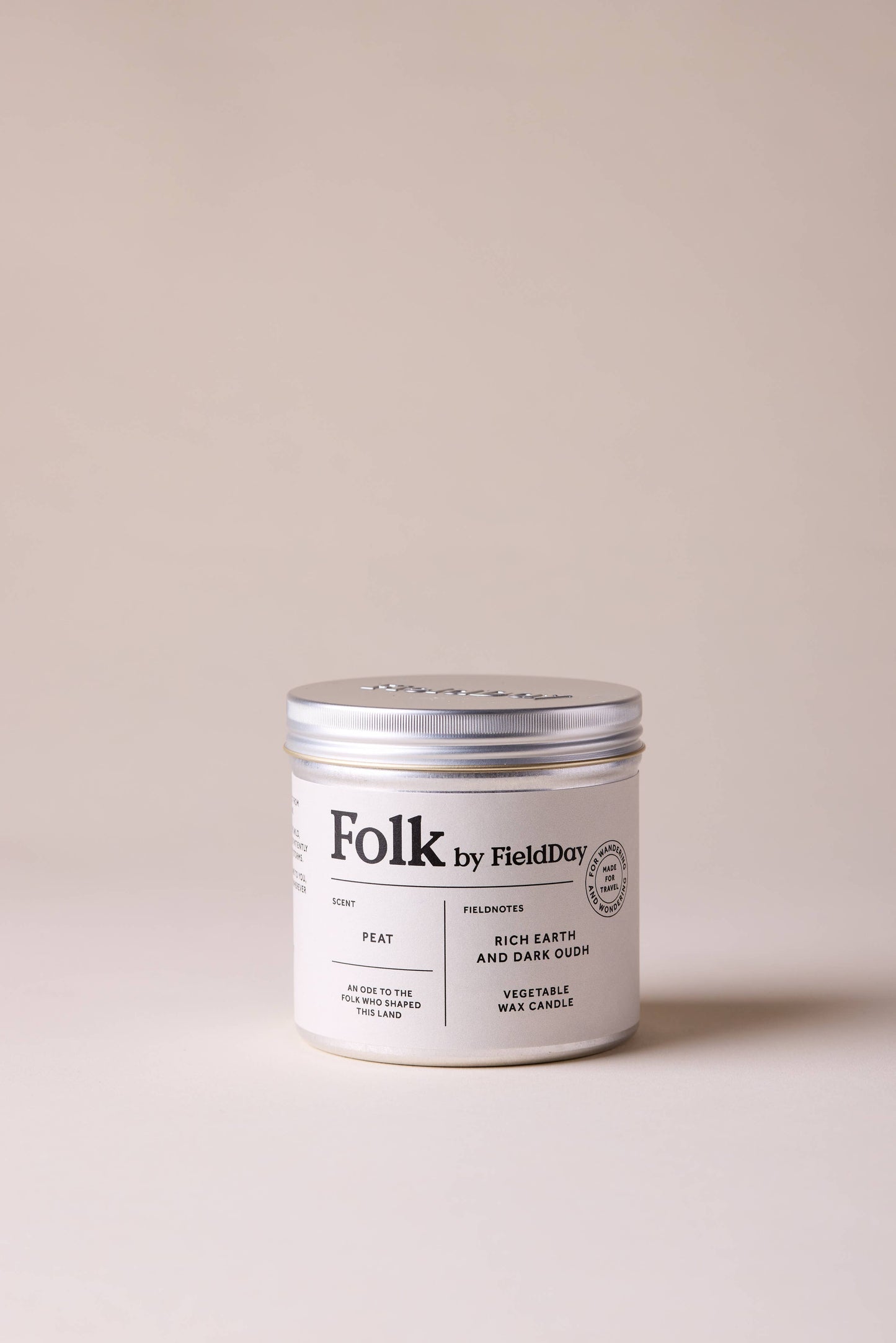 Folk Scented Candle - Peat