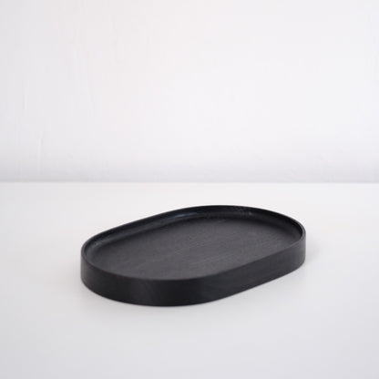 Oval Tray - Ebonised