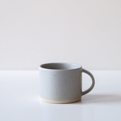 Short Mug - Linen Blue & Speckled