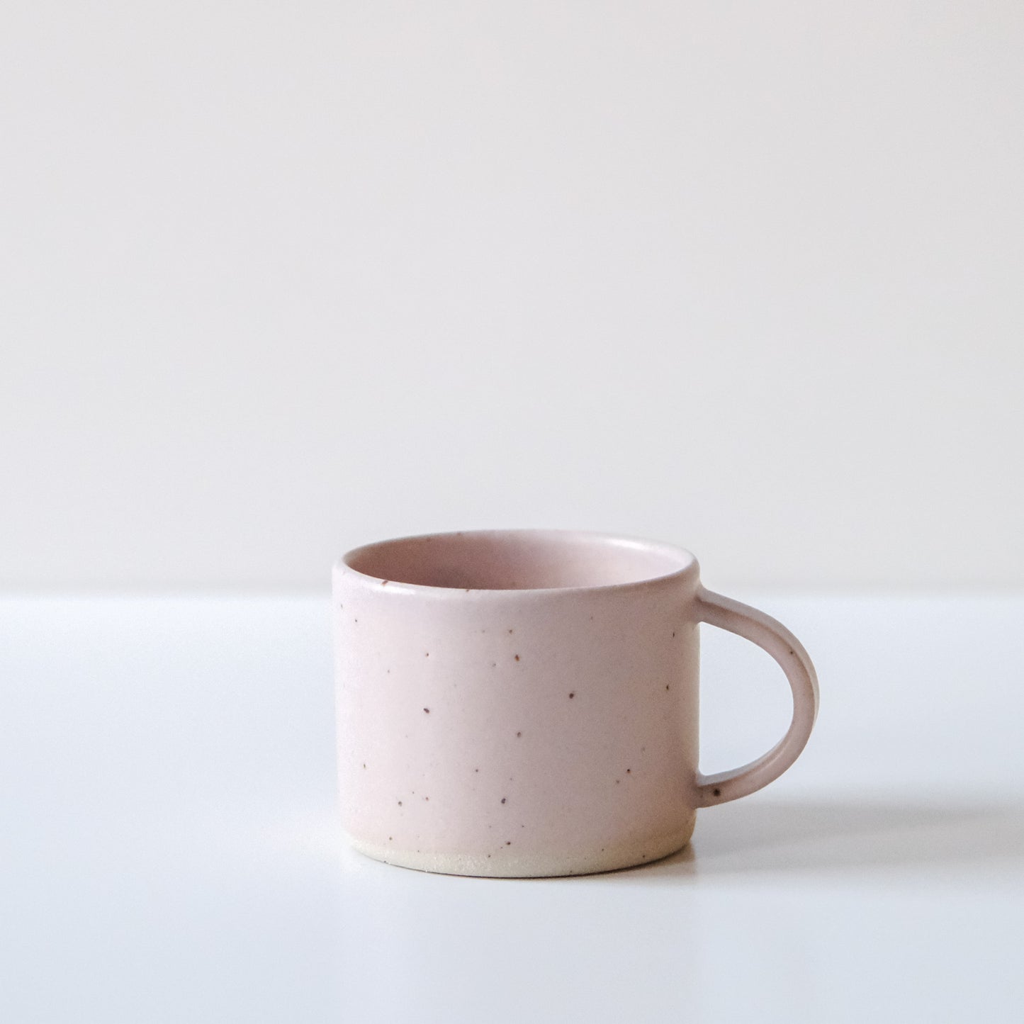 Short Mug - Feldspar Pink & Speckled