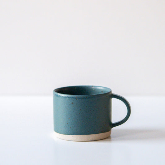 Short Mug - Nori Green & Speckled