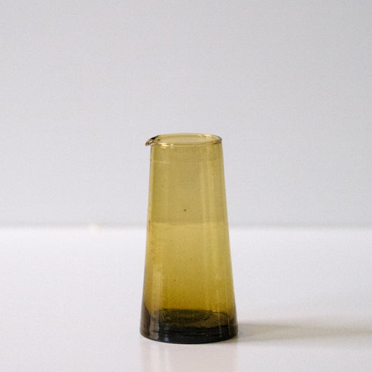 Recycled Glass Jug - Amber