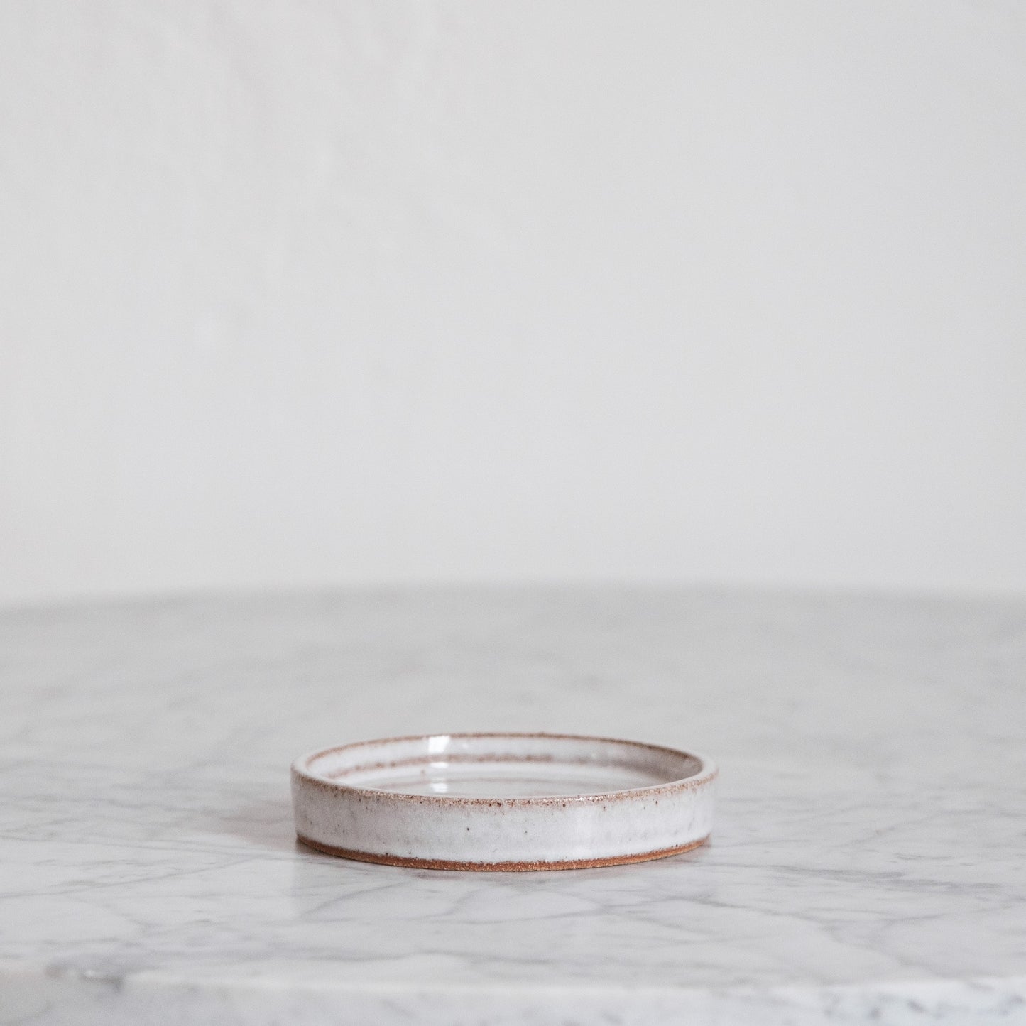 Flat White Cup & Saucer - Oat & White