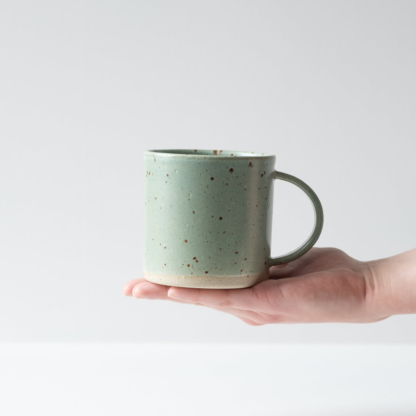 Mug - Celadon & Speckled