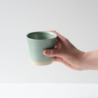 Beaker - Celadon & Speckled